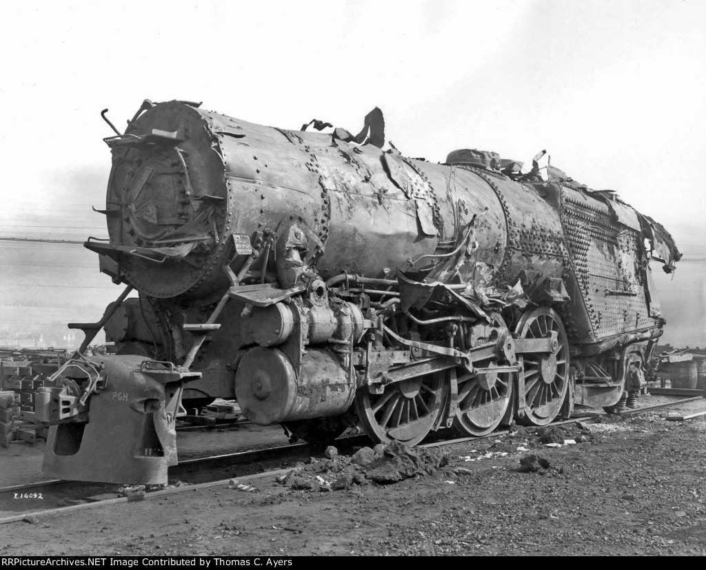 PRR "Red Arrow" Wreck, Recovery, #14 of 14, 1947